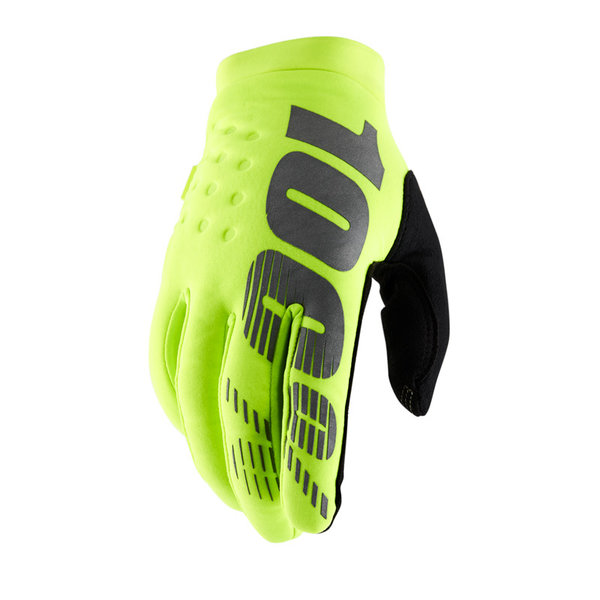 100% Brisker Gloves MX / MTB Handschuh Neopren Gelb