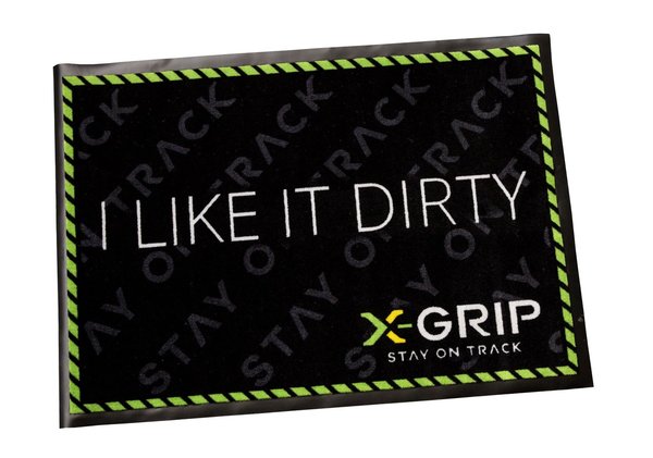 X-Grip Läufer Türmatte I like it Dirty