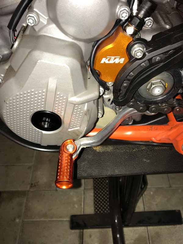 Apico Schalthebel Auftritt Orange für KTM Schalthebel ab 2017