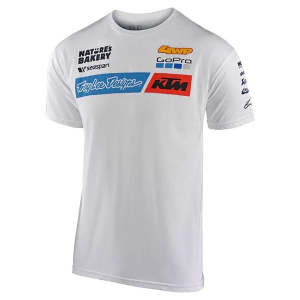 Troy Lee Design KTM T-Shirt 2020 Weiss