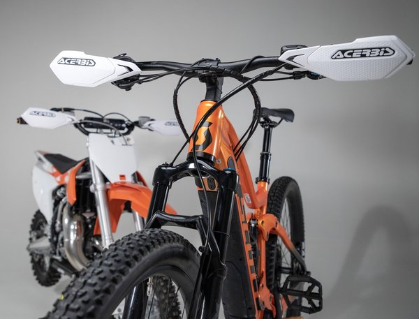 Acerbis X-Elite Handschützer für MTB E-Bike und Minicross Schwarz