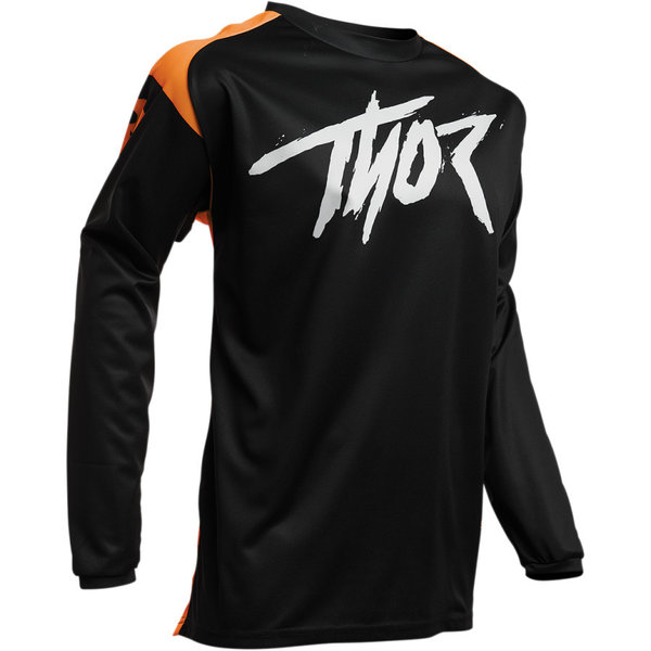 Thor SECTOR Link Shirt Black/Orange