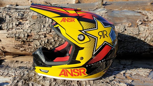 Answer R-Star Helm Yellow/Black