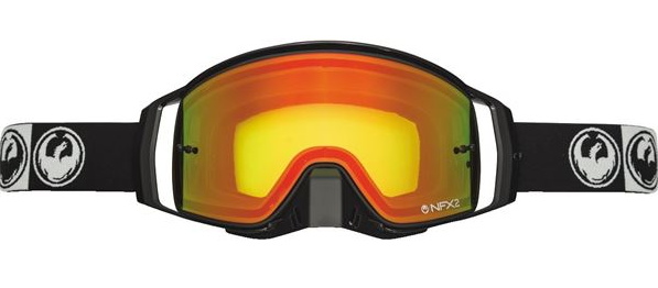 Dragon NFX2 MX Brille Podium Yellow Red Ion