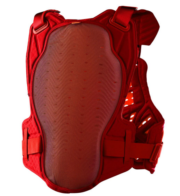 Troy Lee Designs Brustpanzer Rockfight Flex D3O Solid Red