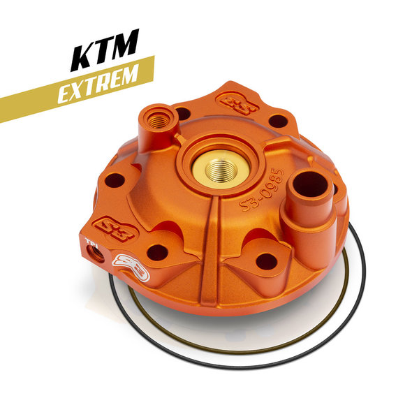 S3 Zylinderkopf Extrem für KTM 250 ab 2018 Orange eloxiert