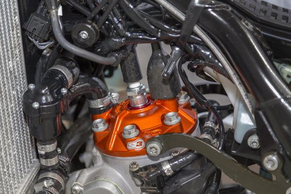 S3 Zylinderkopf Power für KTM 300 ab 2018 Orange eloxiert