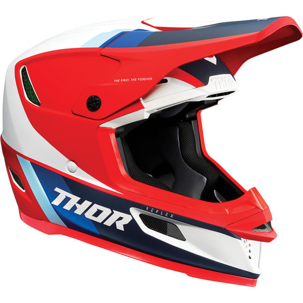 Thor Reflex Apex Red/White/Blue MX Helm