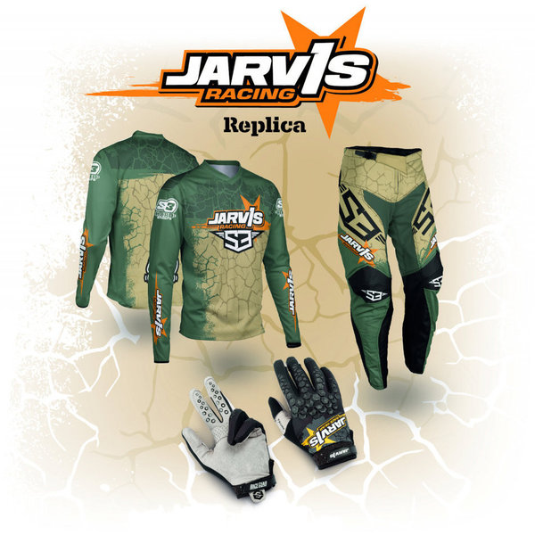 Jarvis Race Gear MX/Enduro Hose Olive/Sand