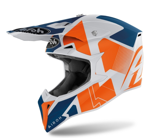 Airoh MX Helm Wraap Orange Matt Raze