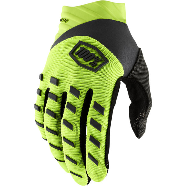 100% Airmatic Evo Gloves MX/MTB Handschuh Fluo Yellow