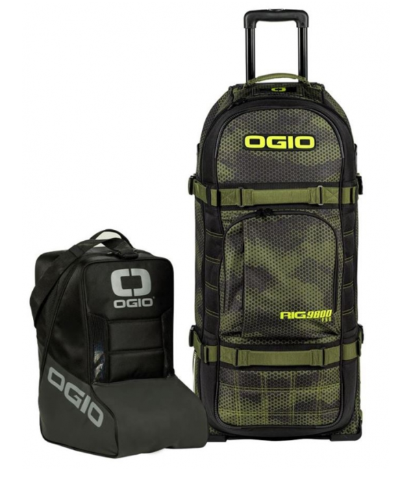 OGIO Wheeled Gear Bag RIG 9800 Camo Green - 123 l Pro