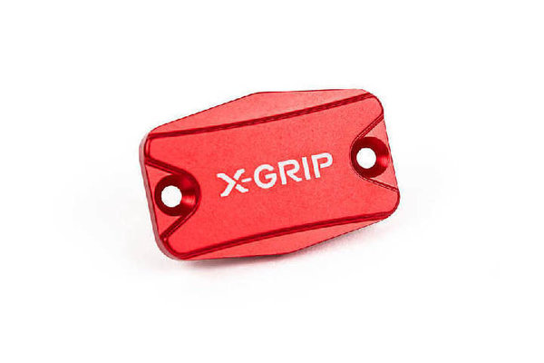 X-Grip Brems/Kupplungsdeckel für Braktec Gas Gas ab 2021 Rot