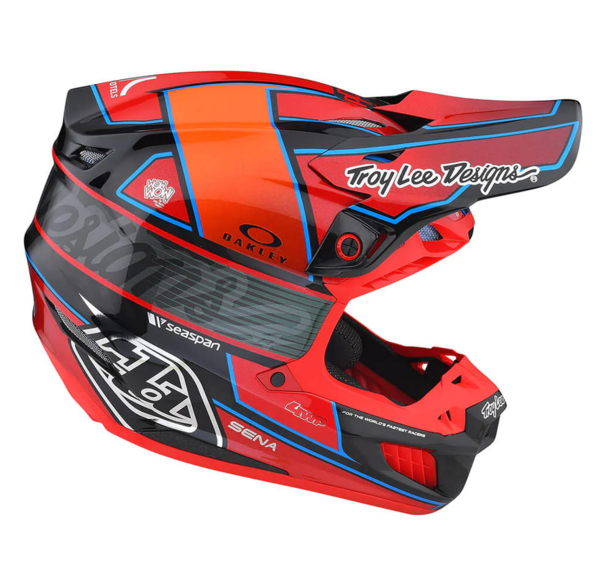 Troy Lee Design SE5 Carbon Helm MIPS Team Orange
