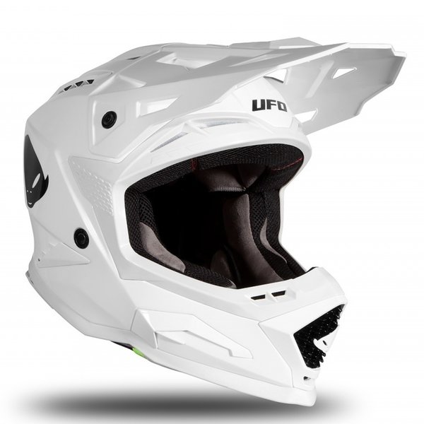 UFO Racing Helm Echus White Glossy