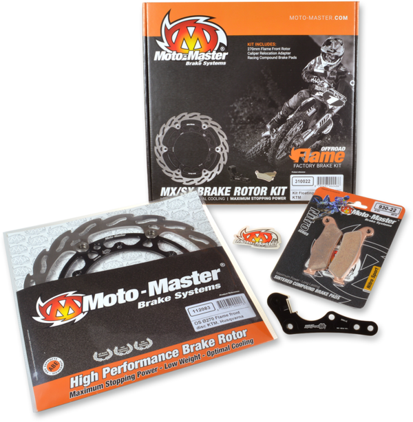 Moto Master Oversize Bremsscheibenkit 270 mm für KTM/HVA/Gas Gas/Husaberg vorne