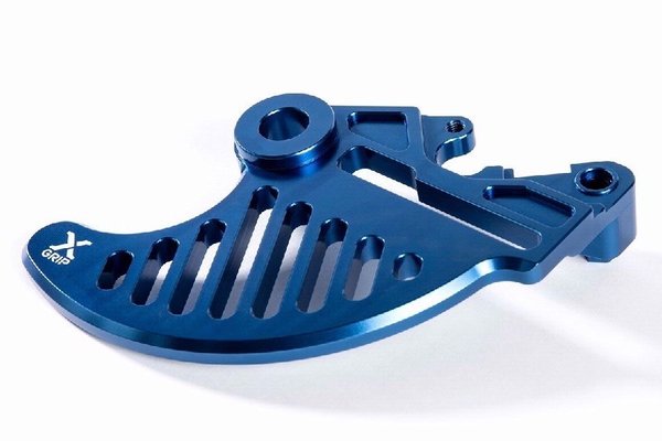 X-Grip Bremsscheibenschutz Aluminium Sherco 2014- Blau