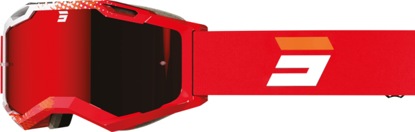 Brille Shot Racegear Iris 2.0 Fusion Red Mirrored