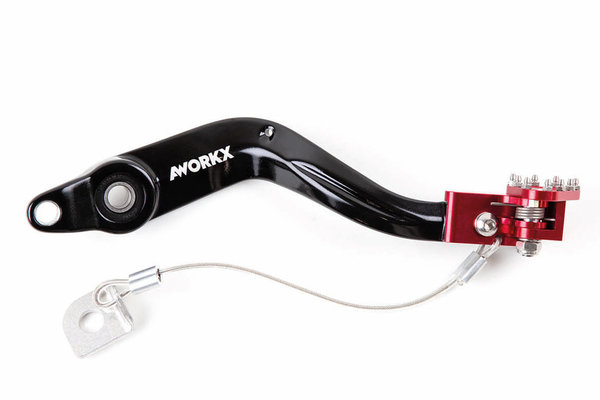 AWORKX Bremspedal Black passend für Beta RR 125-500 2 und 4 Takt ab 2020 X-Trainer 2015-