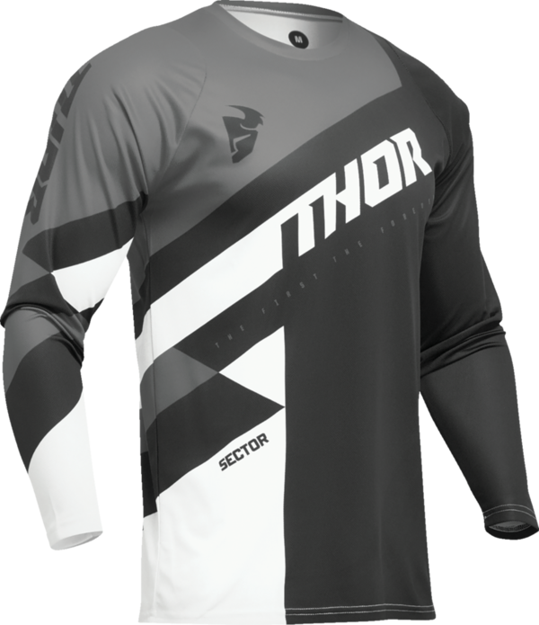 Thor SECTOR Checker Shirt Black/Grey