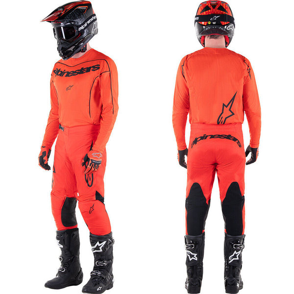 Alpinestars Fluid Lurv Orange Combo Jersey und Motocrosshose *Weihnachtsspecial